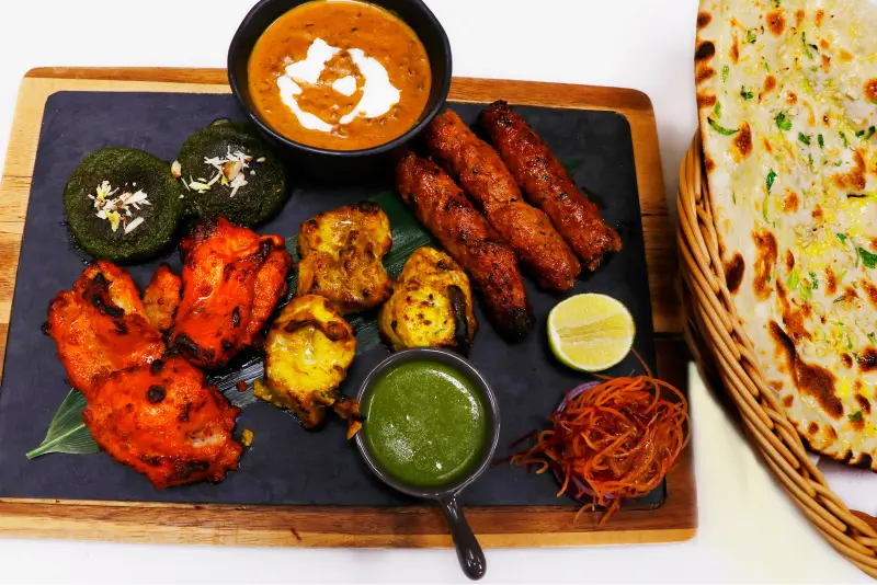 Tandoori Veg Platter in SE Calgary at Indian Flavors restaurant